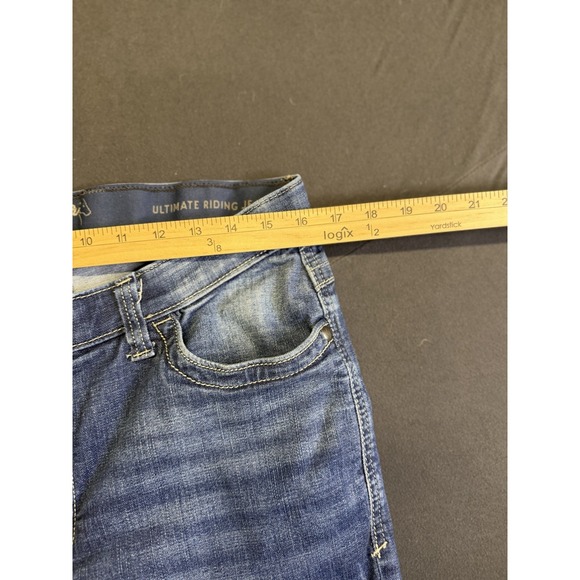 Wrangler Women's Ultimate Riding Jean Willow Mid-Rise Boot Cut Jeans Size 13/34 - Picture 5 of 9